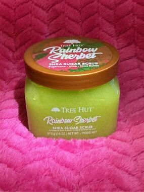 Tree Hut Rainbow Sherbet Shea Sugar Scrub - Green